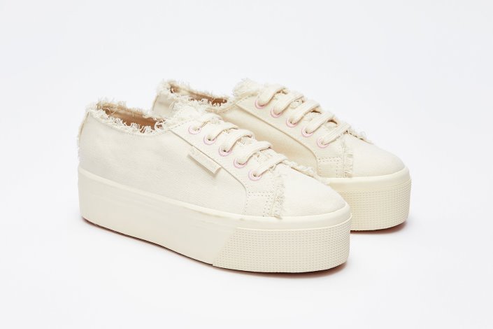 Superga Sale 2790 Cotufringes Aje Natura Beige-Bon Bon Pink