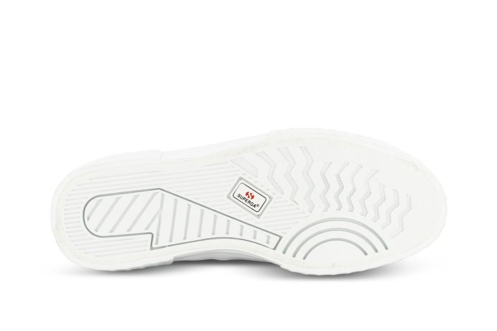 Superga Sale 2631 Stripe Platform Lame Yellow Gold