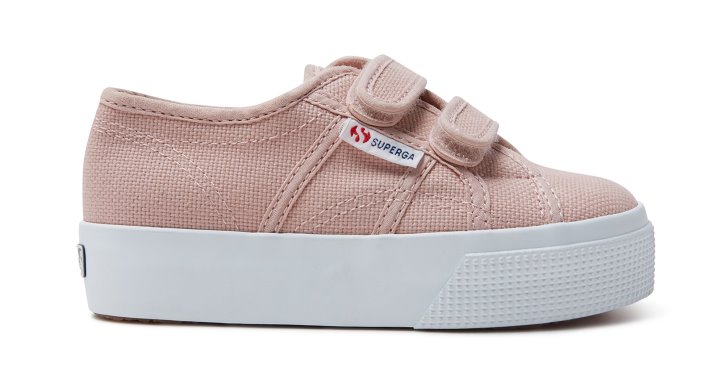 Superga Sale 2730 Kids Straps Pink Smoke