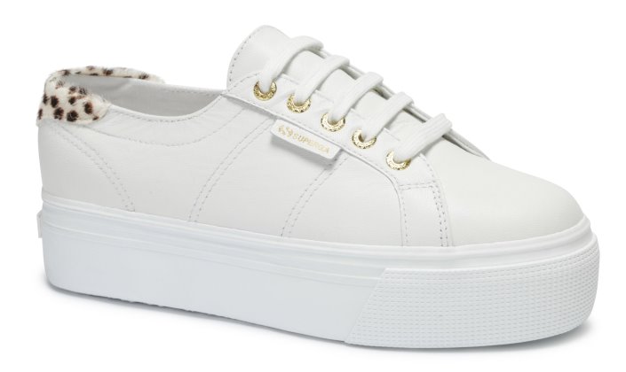 Superga Sale 2790 Goatnappaleaw Pony Hair White-Dalmation