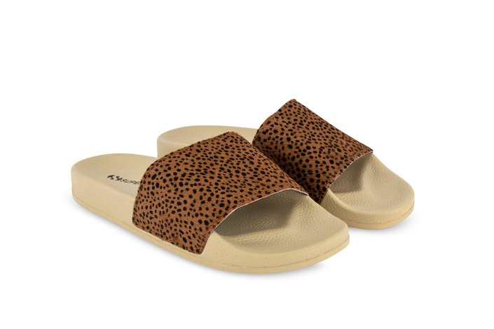 Superga Sale 1908 Printed Calfhair Beige Light Dalmation