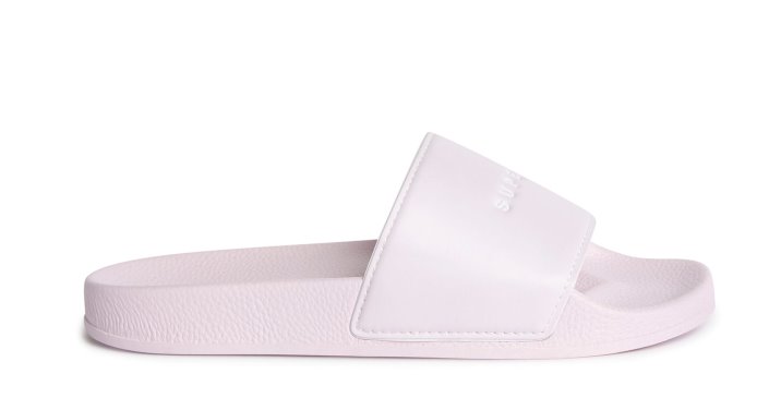 Superga Sale 1908 Slides Polysoft Violet Lavender Fog-White