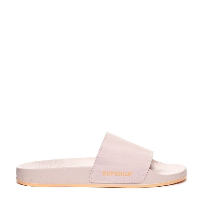 Superga Sale 1908 Slides Buttersoft Pink Lt-Apricot