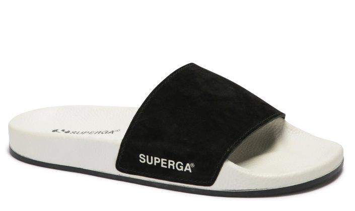 Superga Sale 1908 Slides Buttersoft Beige Lt Sand-Black
