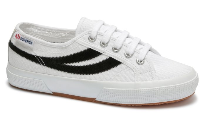 Superga Sale 2953-Cotusuede White-Black