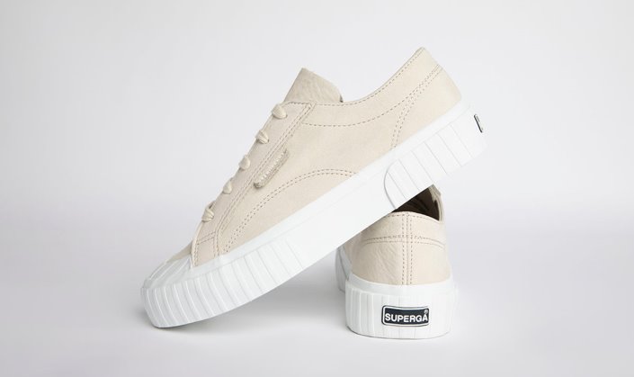 Superga Sale 2630 Stripe Buttersoft Beige
