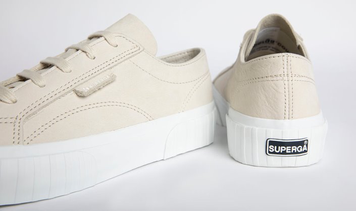 Superga Sale 2630 Stripe Buttersoft Beige
