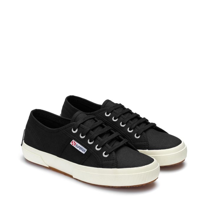 Superga Sale 2750 Multicolor Logo Black-Red Lips-Black