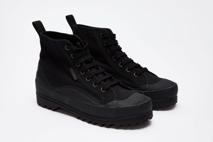 Superga Sale 2469 Alpina Wave Hd Print Black-Grey Mix