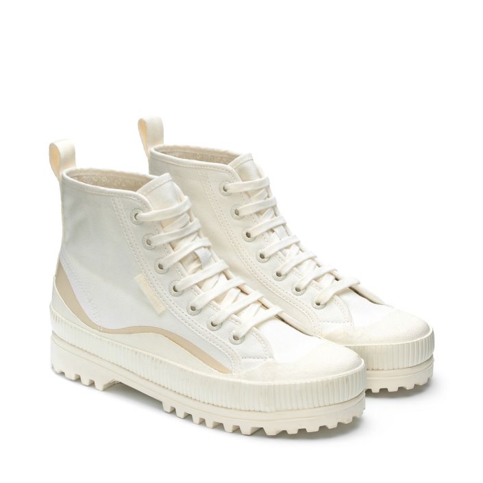 Superga Sale 2469 Alpina Wave Hd Print White-Beige Mix