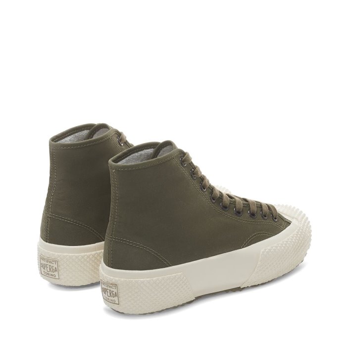 Superga Sale 2435 Collect M51 Military Park Military Green-Off White