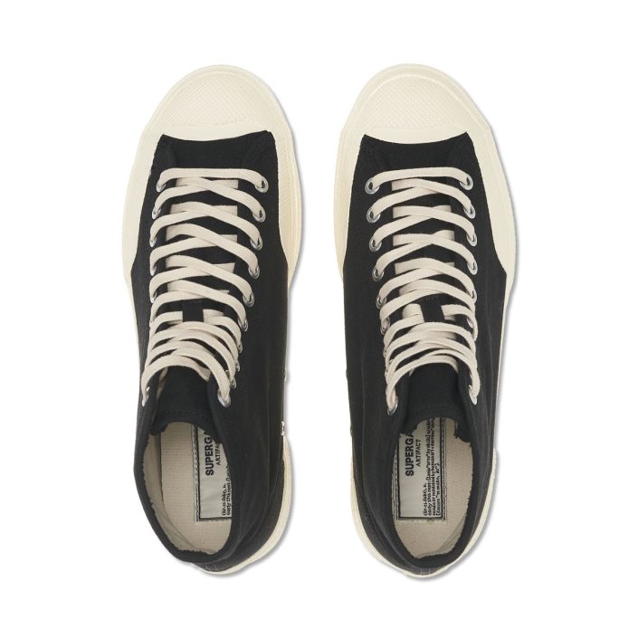 Superga Sale 2433 Workwear Black Off White
