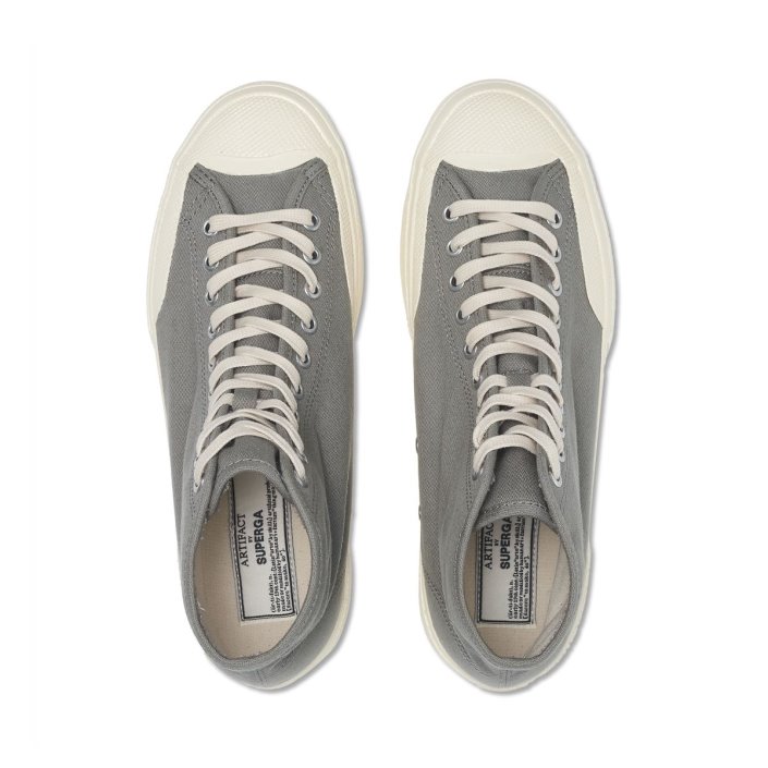 Superga Sale 2433 Workwear Grey Dk-Off White