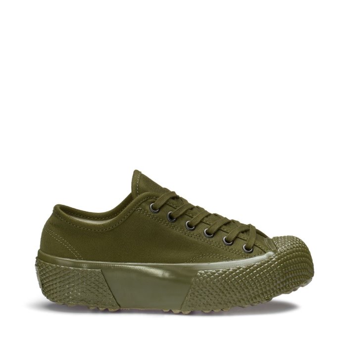 Superga Sale 2434 Cd162 Military Cordlane Green Sage