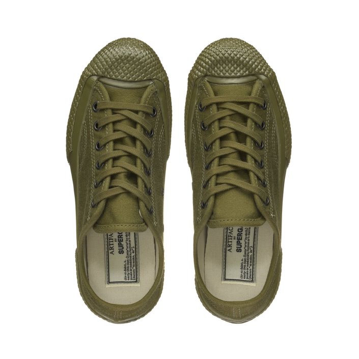 Superga Sale 2434 Cd162 Military Cordlane Green Sage
