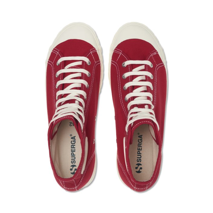 Superga Sale 3192 Campionato Basket Red Flame-White