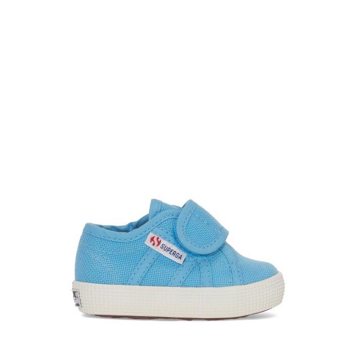 Superga Sale 2750 Baby Easylite Straps Blue Lt Dusty F