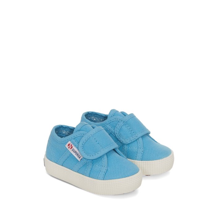 Superga Sale 2750 Baby Easylite Straps Blue Lt Dusty F