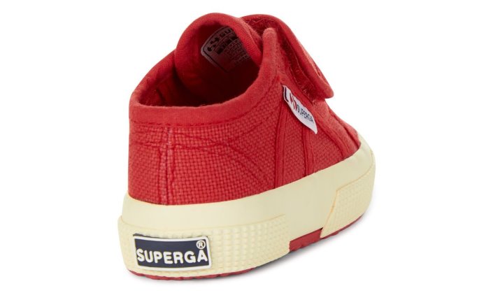 Superga Sale 2750-Bstrap Red-Red Blaze