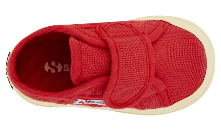 Superga Sale 2750-Bstrap Red-Red Blaze