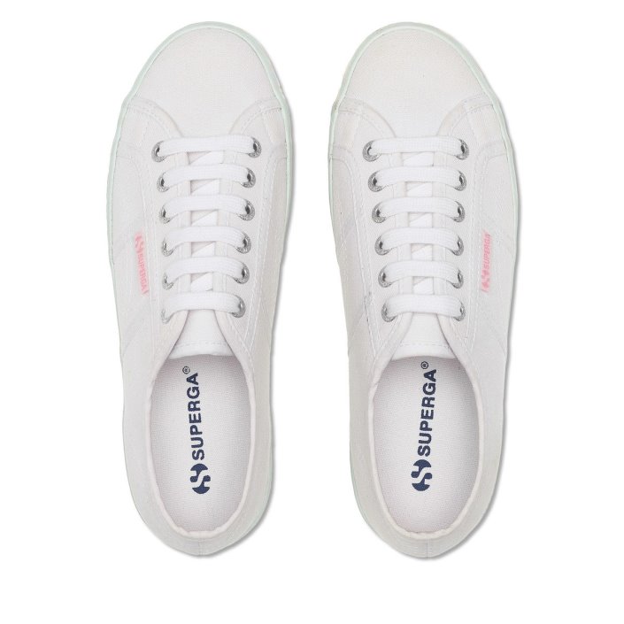 Superga Sale 2790 Multicolor Liquify Sole White-Multicolor Pastels