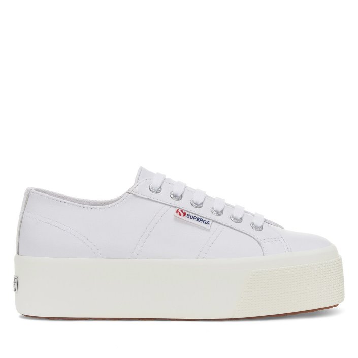 Superga Sale 2790 Nappa Optical White-Silver-F Avorio