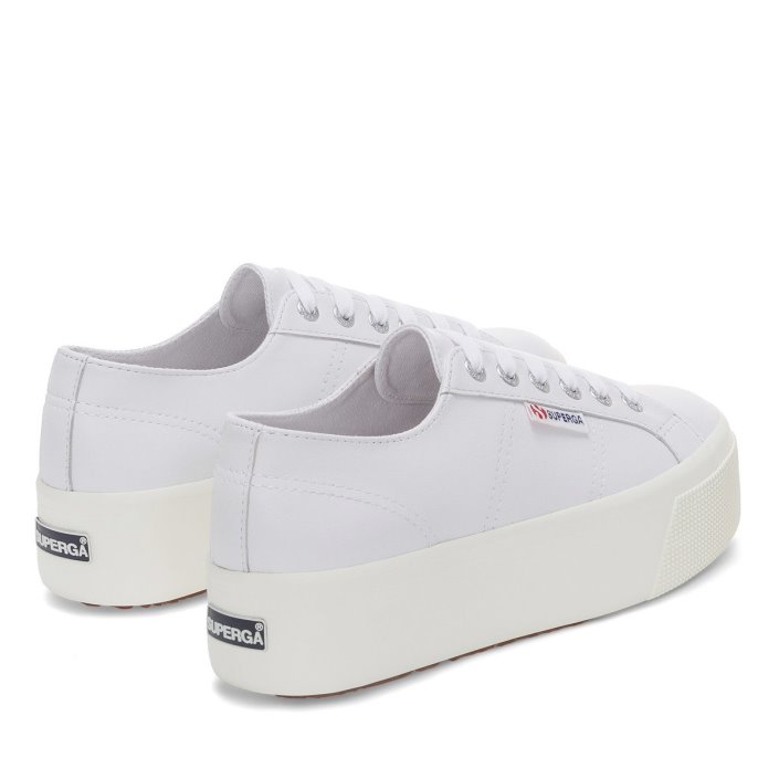 Superga Sale 2790 Nappa Optical White-Silver-F Avorio