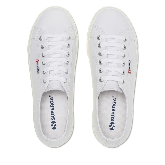 Superga Sale 2790 Nappa Optical White-Silver-F Avorio
