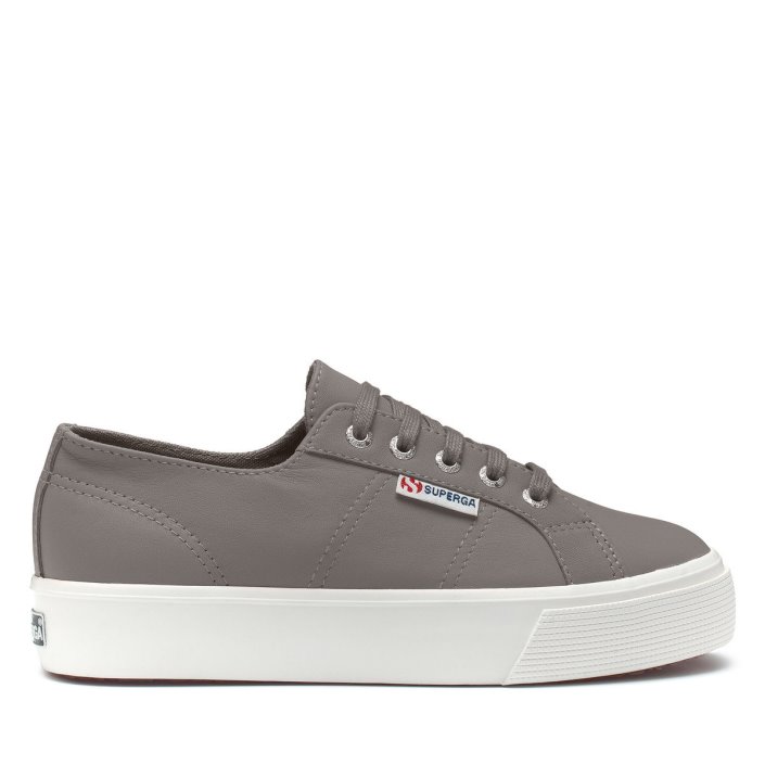 Superga Sale 2730 Nappa Grey Bluish-F Avorio