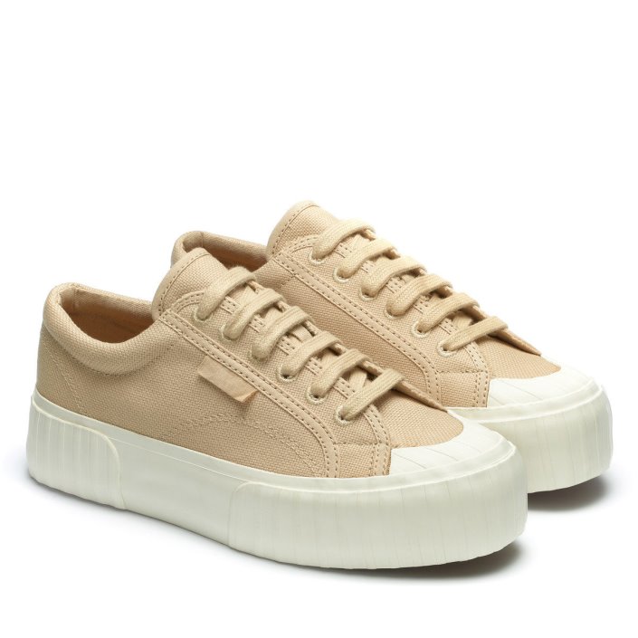 Superga Sale 2631 Stripe Platform Organic Natural Dye Magenta-Terminalia