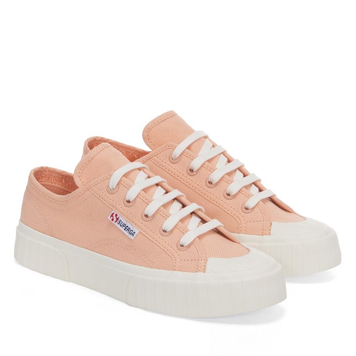 Superga Sale 2630 Cotu Pink Peach-F Avorio