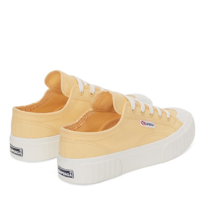 Superga Sale 2630 Cotu Yellow Lt - F Avorio