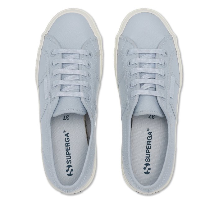 Superga Sale 2750 Efglu Grey Lilla - F Avorio