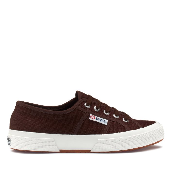 Superga Sale 2750 Cotu Classic Brown Plum F Avorio