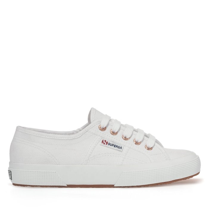 Superga Sale 2750 Cotu Classic White-Rose Gold
