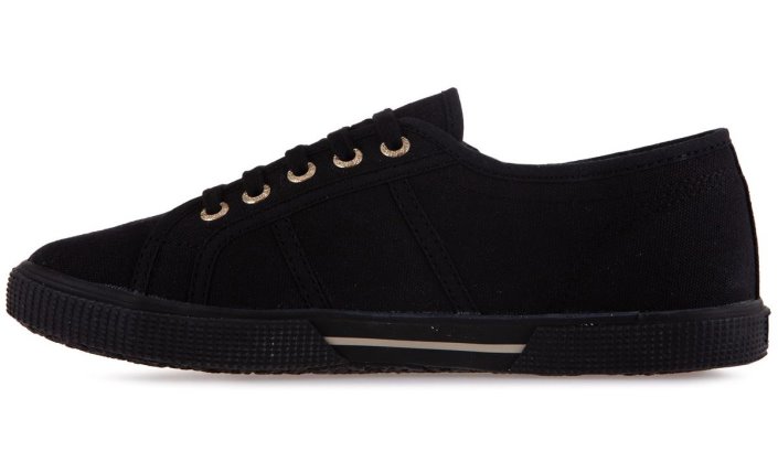 Superga Sale 2950 Cotu Black-Pale Gold