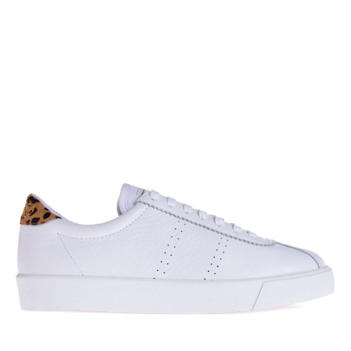 Superga Sale 2843 Superga Sale Sport Club S White-Animalier