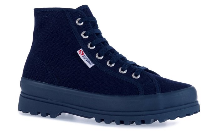 Superga Sale 2341 Cotu Alpina Full Blue Anthracite