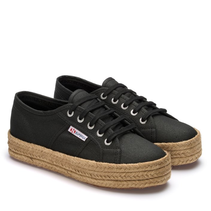 Superga Sale 2730 Cotrope Black