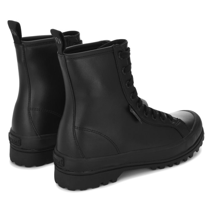 Superga Sale 2643 Alpina Faux Leather Total Black