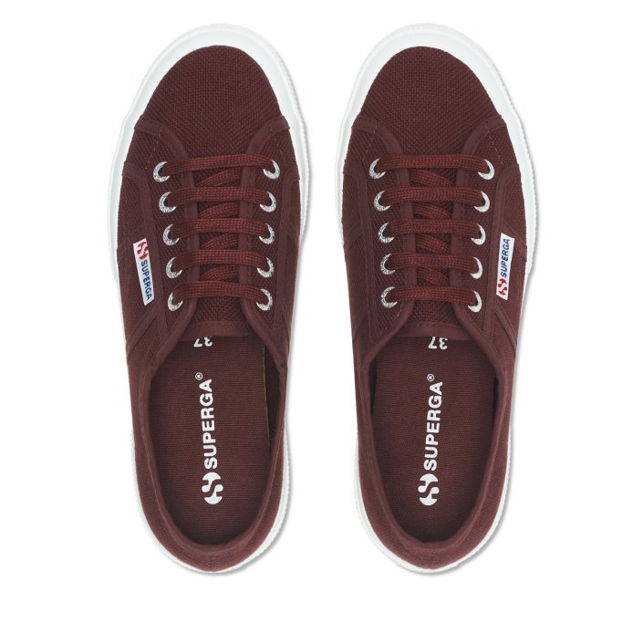 Superga Sale 2750 Cotu Classic Red Bordeaux