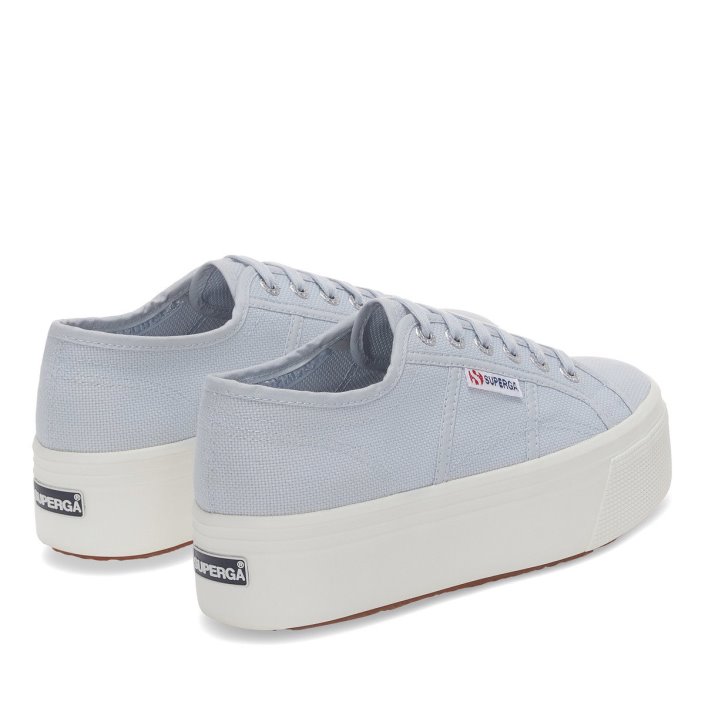Superga Sale 2790 Linea Up Down Grey Lilla-F Avorio