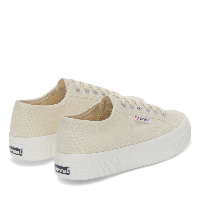 Superga Sale 2740 Platform Beige Lt Eggshell-F Avorio