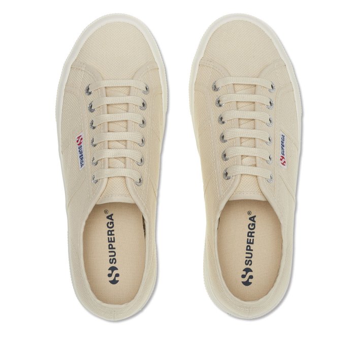 Superga Sale 2740 Platform Beige Lt Eggshell-F Avorio