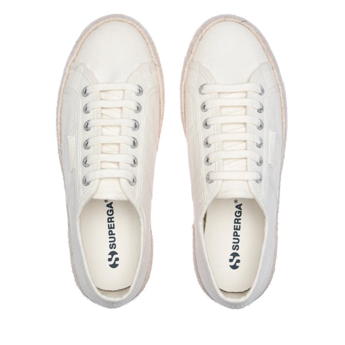 Superga Sale 2790 Multicolour Rope White Avorio-Bgesso-Oapricot-B