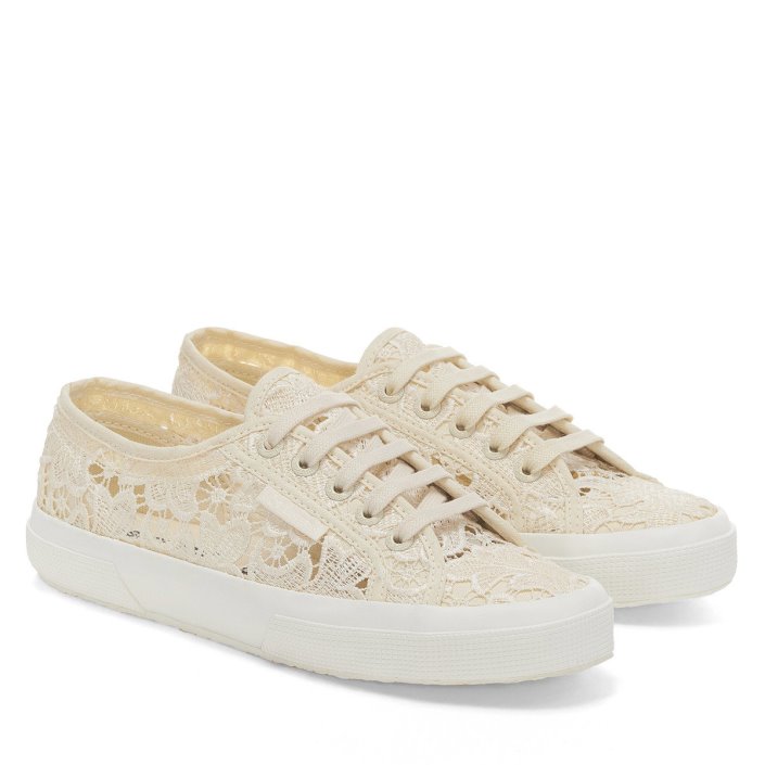 Superga Sale 2750 Macrame Beige Lt Eggshell-F Avorio