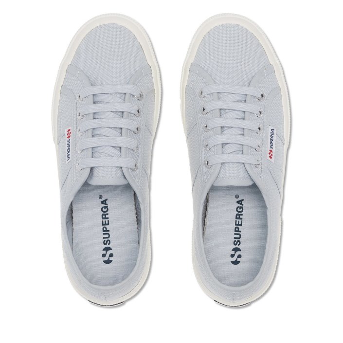 Superga Sale 2750 Cotu Classic Grey Lilla - F Avorio