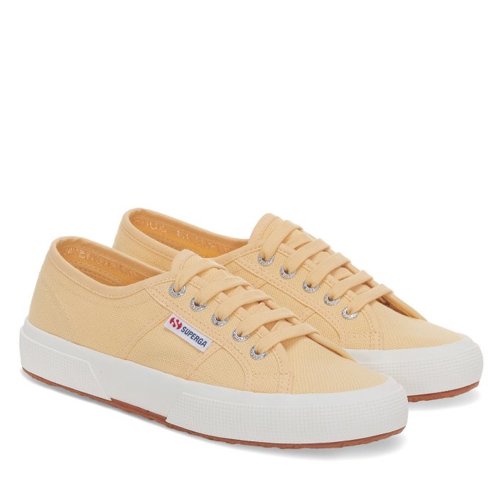 Superga Sale 2750 Cotu Classic Yellow Lt - F Avorio