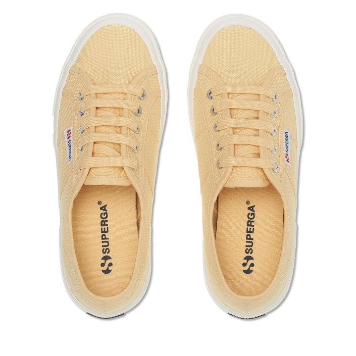Superga Sale 2750 Cotu Classic Yellow Lt - F Avorio