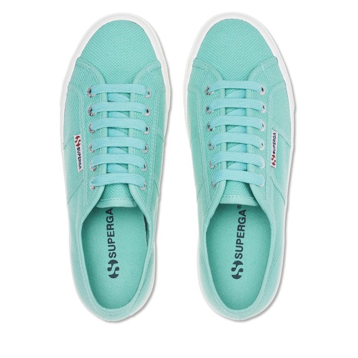 Superga Sale 2790 Linea Up Down Green Water-F Avorio
